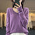 Pull en laine à col en V pour femmes