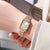 Montre carrée Light Luxury pour femmes