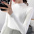 Pull en maille à col ras du cou pour femmes