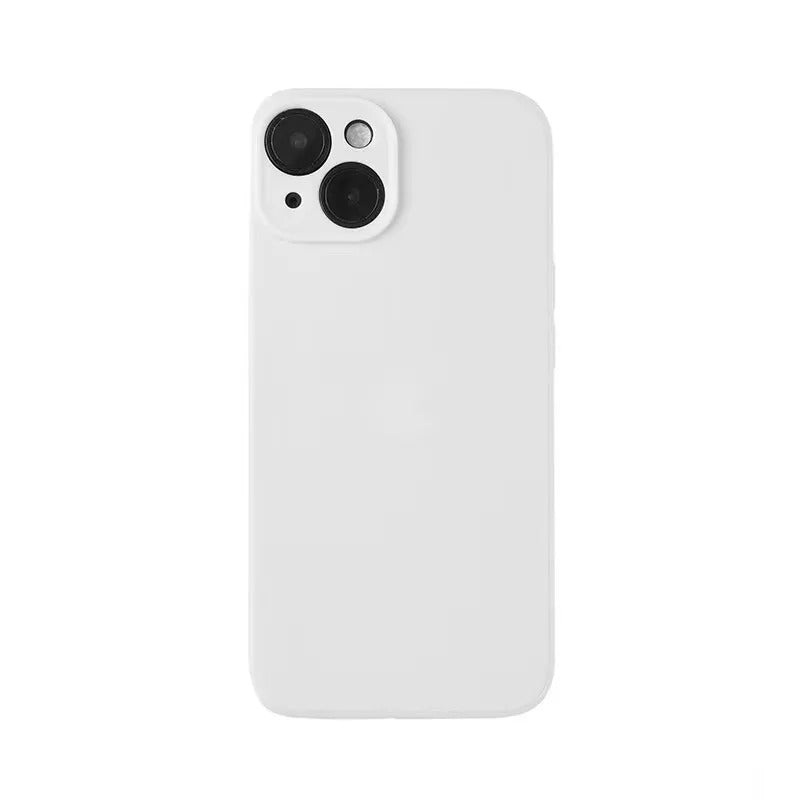 Coque arrière souple en silicone pour iphone