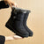 Bottines chaudes en fourrure de coton pour femmes