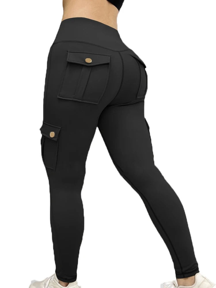 Pantalon de fitness taille haute pour femmes