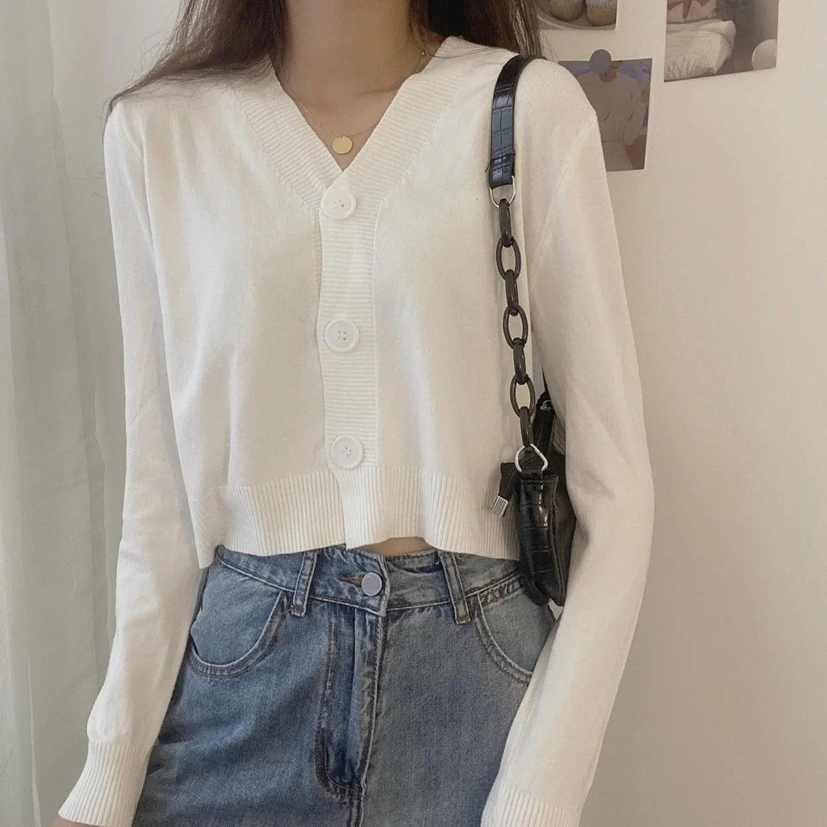 Cardigan en maille torsadée pour femmes