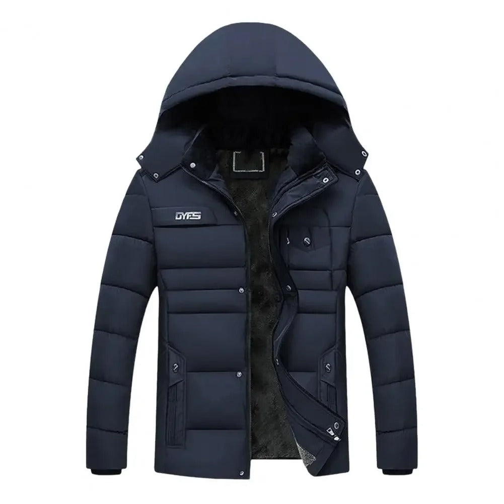 Veste thermique à capuche pour hommes