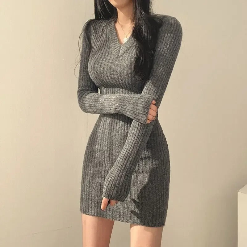 Femme Tricot Slim Moulante