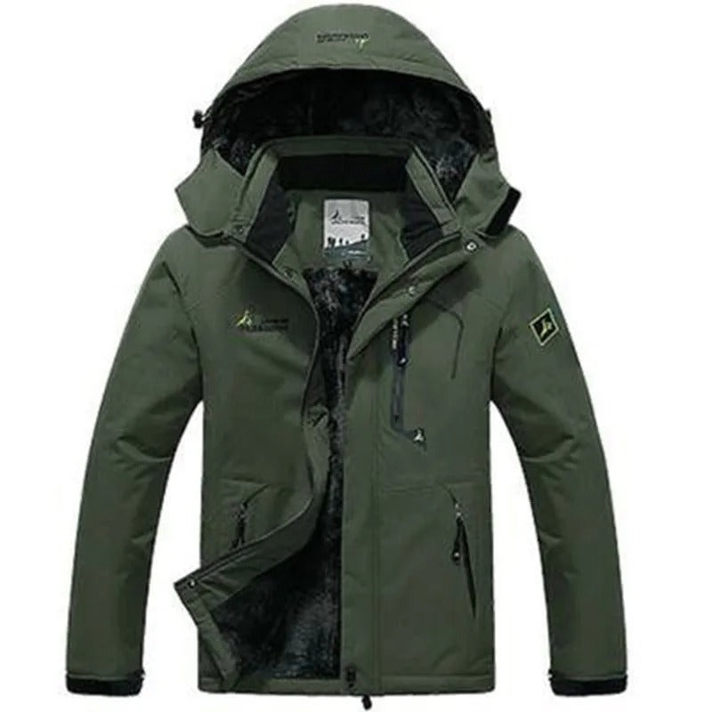 Veste coupe-vent d'hiver pour hommes