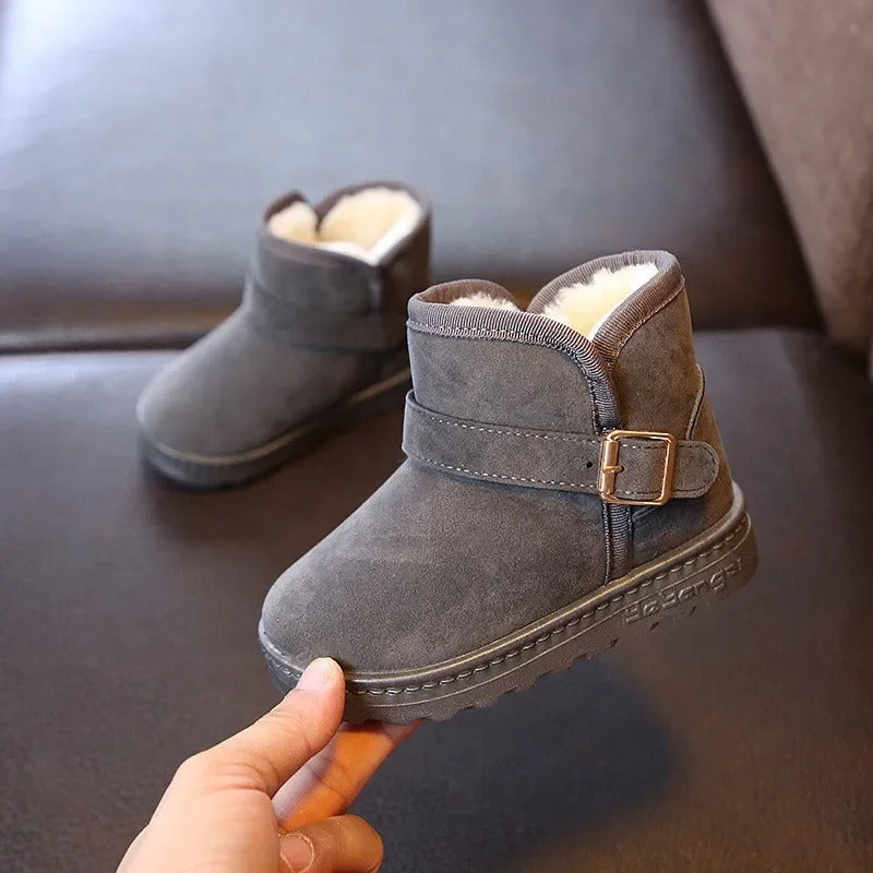 Bottes de neige en coton pour enfants