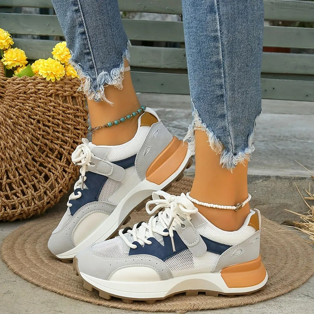Baskets colorées respirantes pour femmes