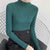 Pull en maille à col ras du cou pour femmes