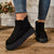 Bottines en peluche en fourrure pour femmes