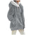 Veste polaire à capuche pour femmes