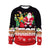 Pull imprimé de Noël
