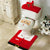 Housse de siège de toilette créative de Noël