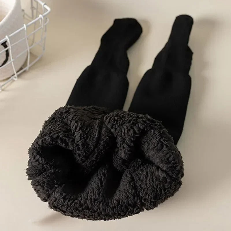 Collants d'hiver en coton épais pour enfants
