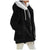 Veste polaire à capuche pour femmes