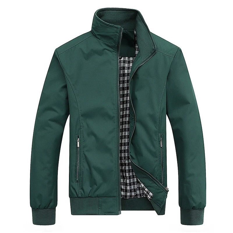 Blouson bombardier slim décontracté pour hommes