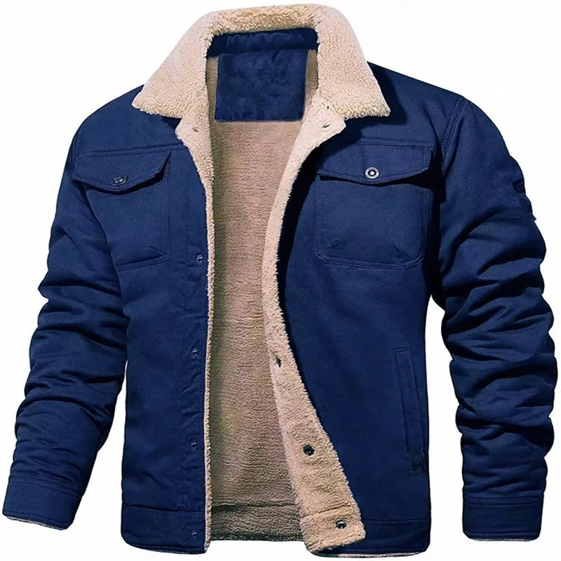Veste en laine épaisse pour hommes