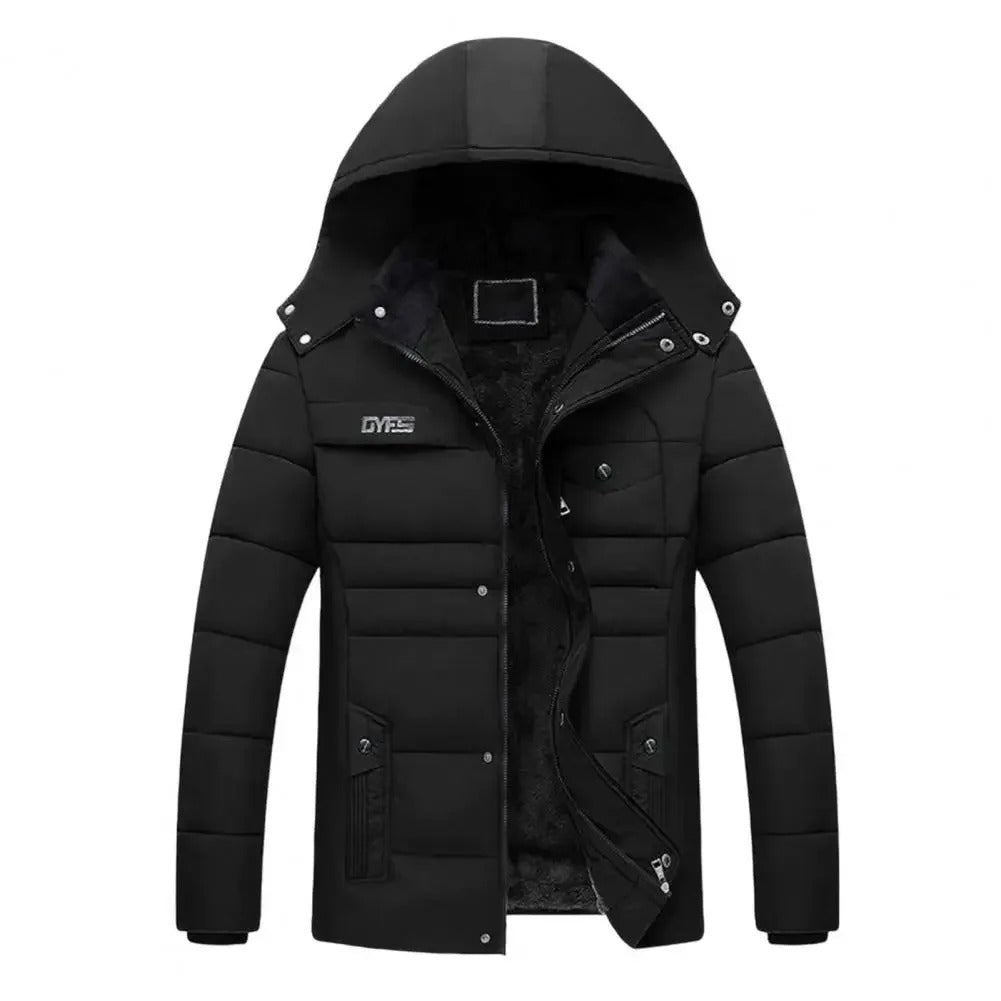 Veste thermique à capuche pour hommes