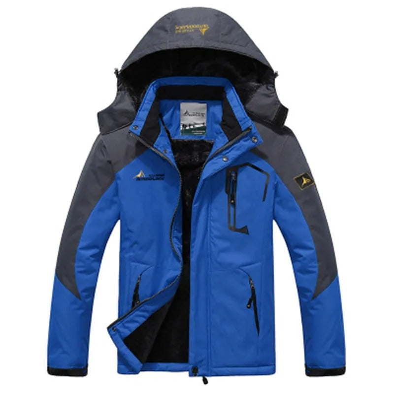Veste coupe-vent d'hiver pour hommes