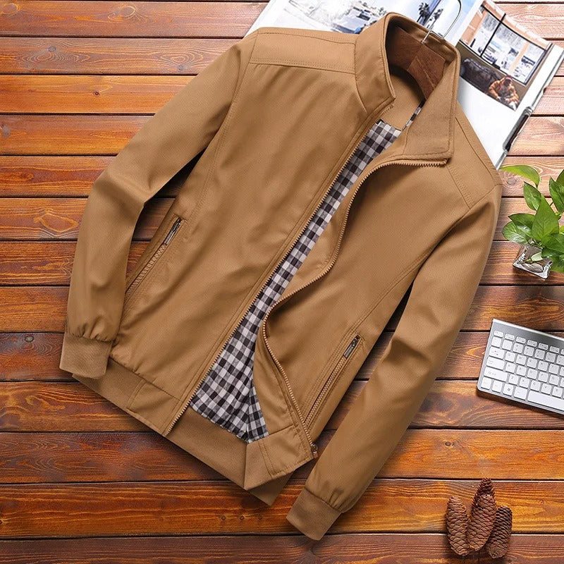 Blouson bombardier slim décontracté pour hommes