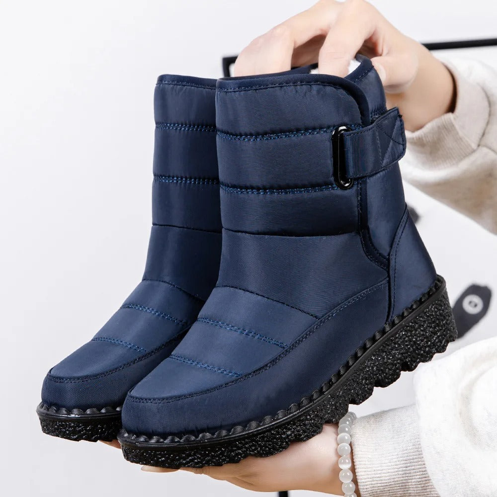 Bottes de neige imperméables antidérapantes pour femmes