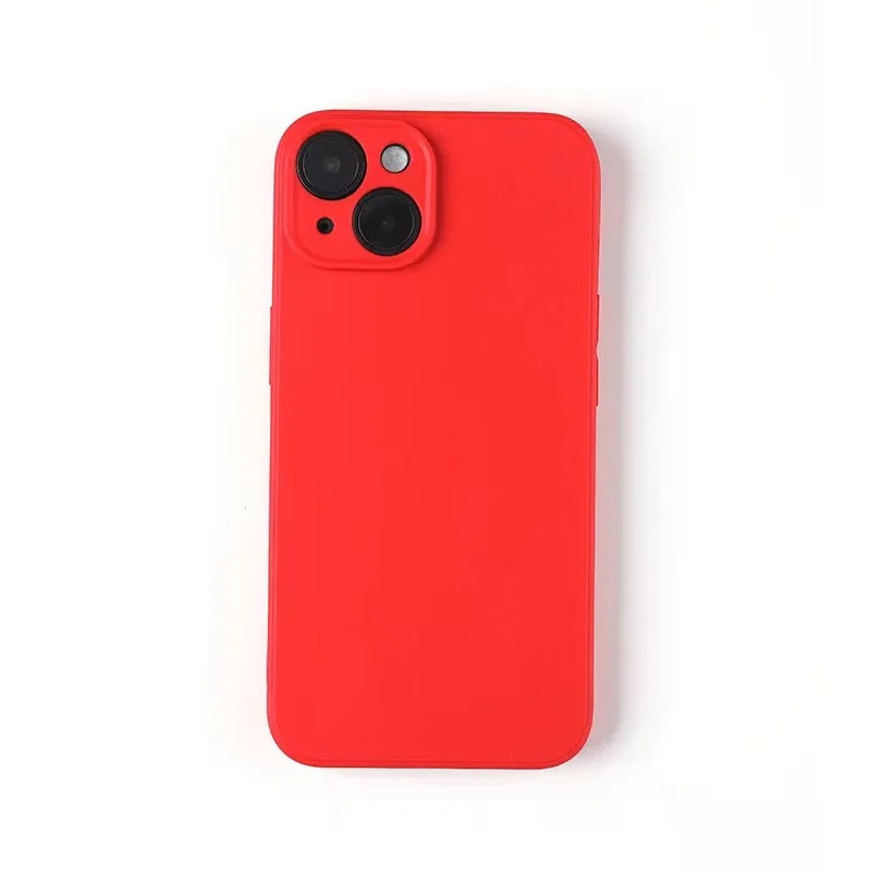 Coque arrière souple en silicone pour iphone