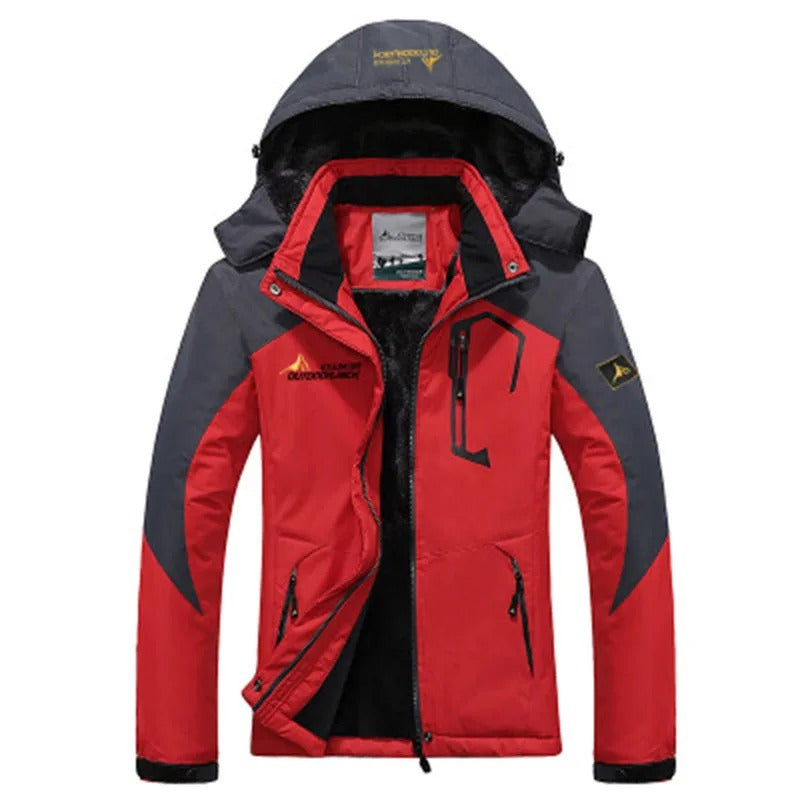 Veste coupe-vent d'hiver pour hommes