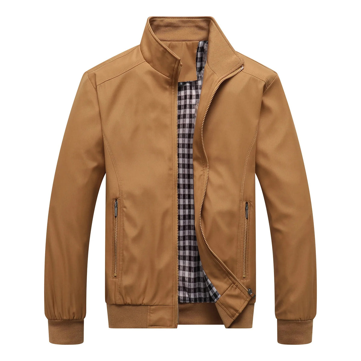 Blouson bombardier slim décontracté pour hommes