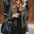 Veste en cuir pour femme