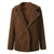 Manteau Teddy à double boutonnage pour femmes