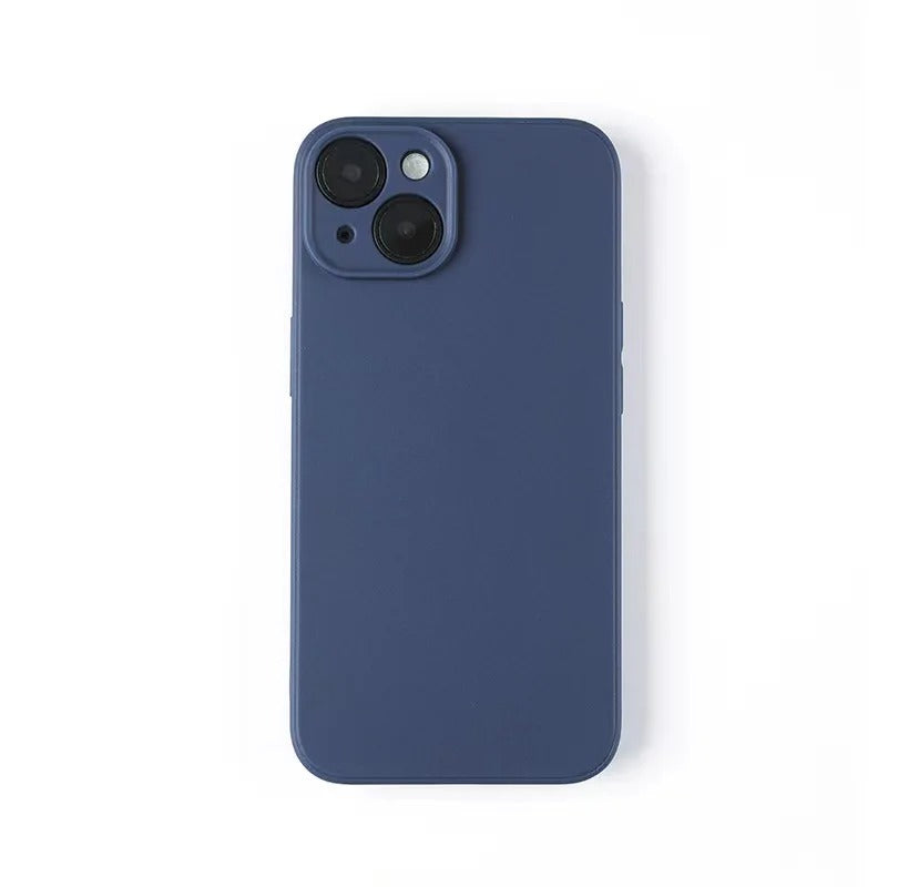 Coque arrière souple en silicone pour iphone