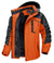 Veste de ski polaire à capuche pour hommes
