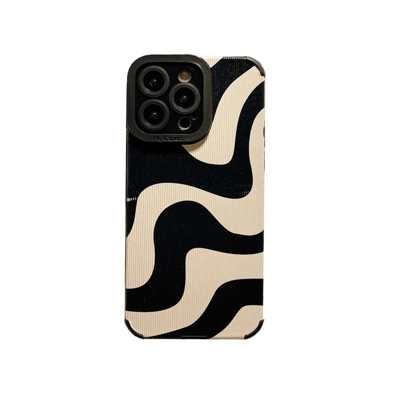 Coque pour iPhone avec motif zébré