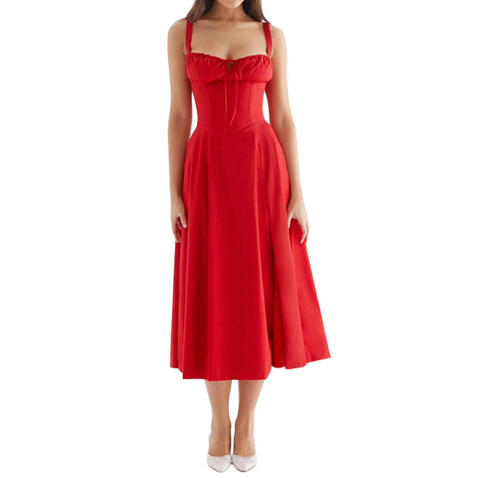 Robe de soirée élégante en ligne A pour femmes
