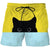 Short à motif 3D pour hommes