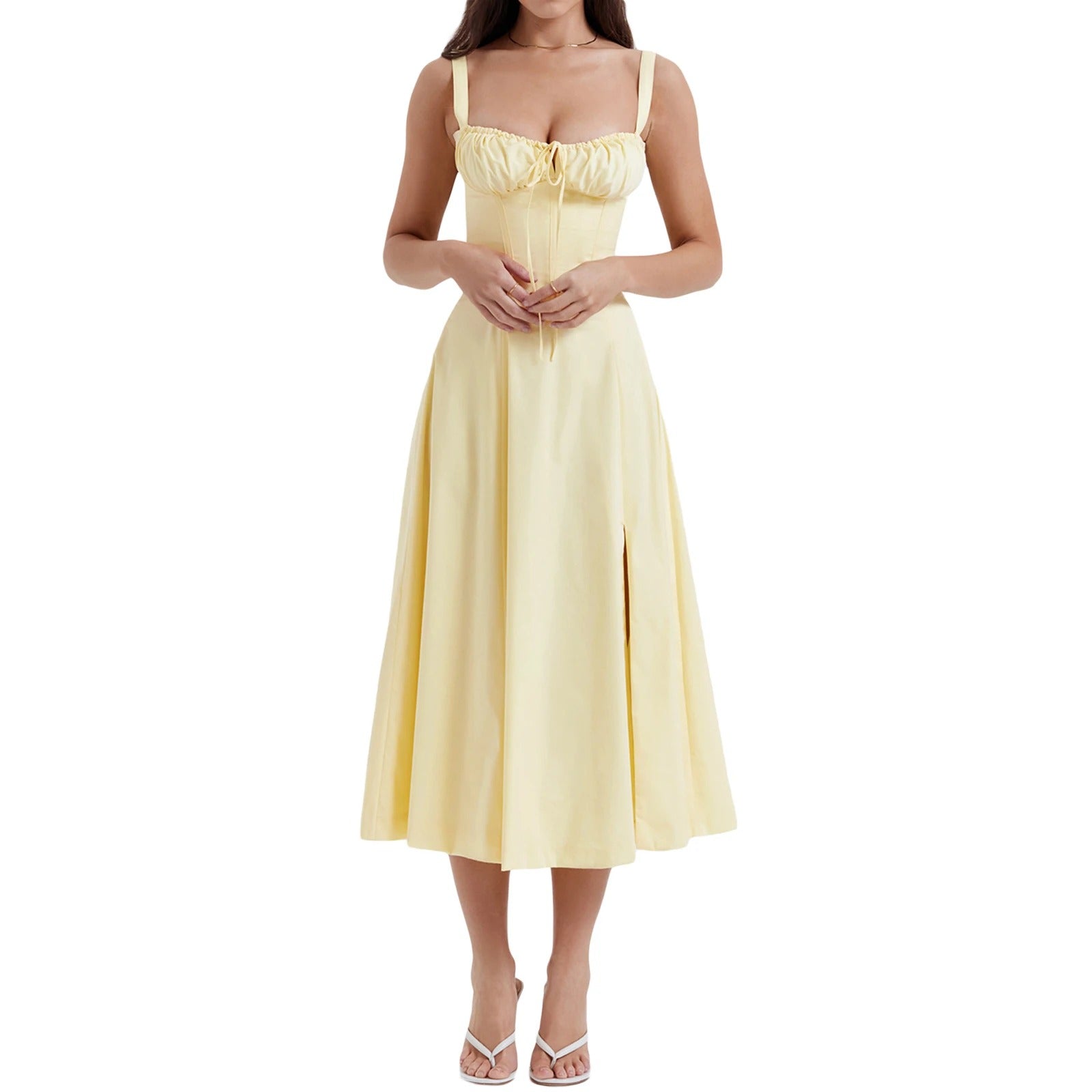 Robe de soirée élégante en ligne A pour femmes