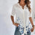 Blouse Femme Imprimé Ludique Ajustement Parfait Polyester Respirant 4