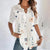 Variant image for Blouse Femme Imprimé Ludique Ajustement Parfait Polyester Respirant-41