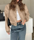 Veste bombardier Varsity pour femmes