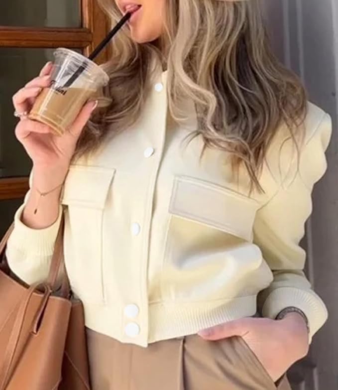 Veste bombardier Varsity pour femmes