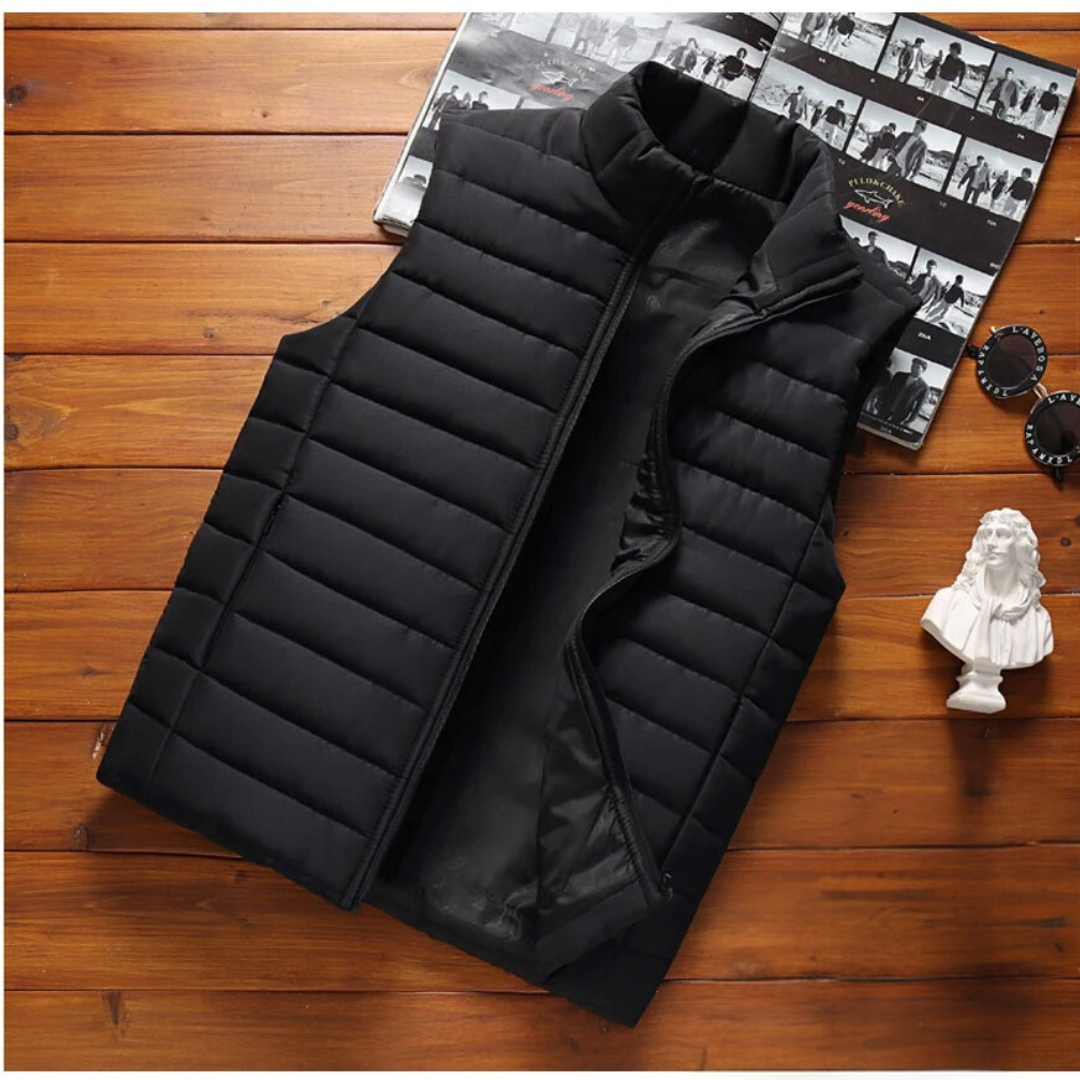 Gilet bodywarmer sans manches pour hommes