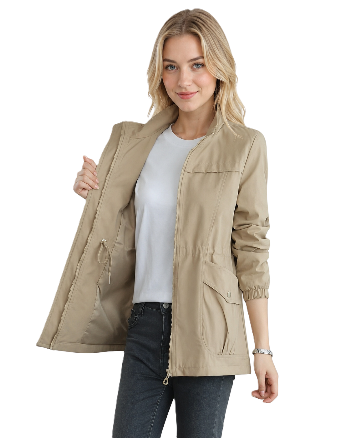 Veste d'été Femme Courte et Pratique