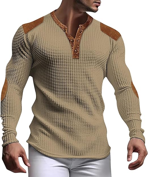 Chemise Waffle Henly pour hommes