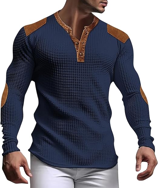 Chemise Waffle Henly pour hommes