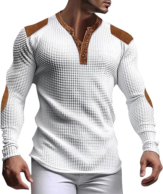 Chemise Waffle Henly pour hommes