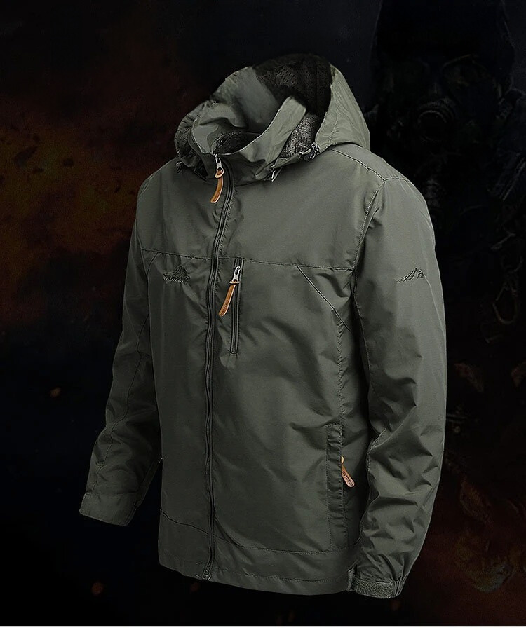 Veste coupe-vent tactique pour hommes