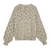 Pull en tricot à épaules tombantes pour femmes