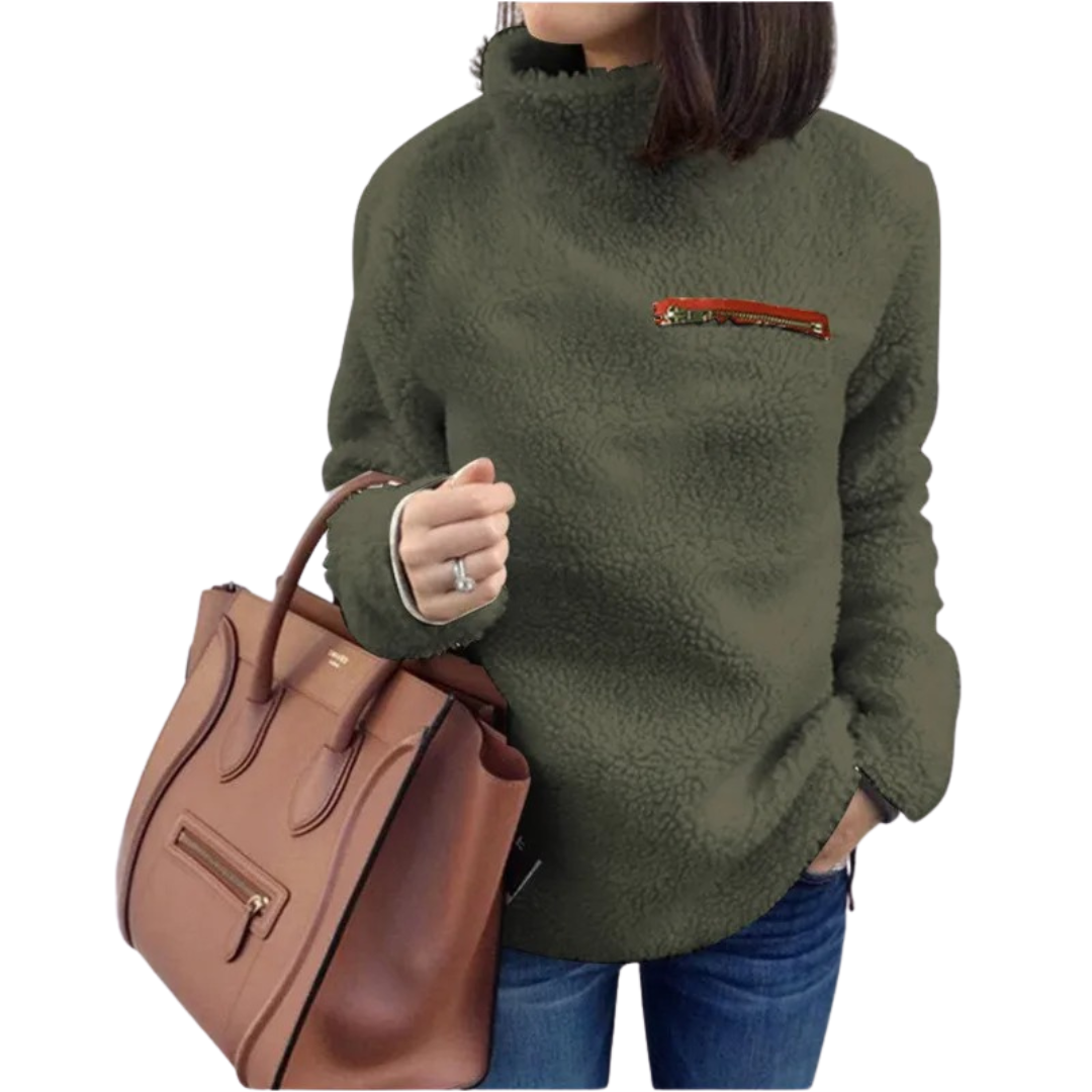 Pull à col roulé super doux