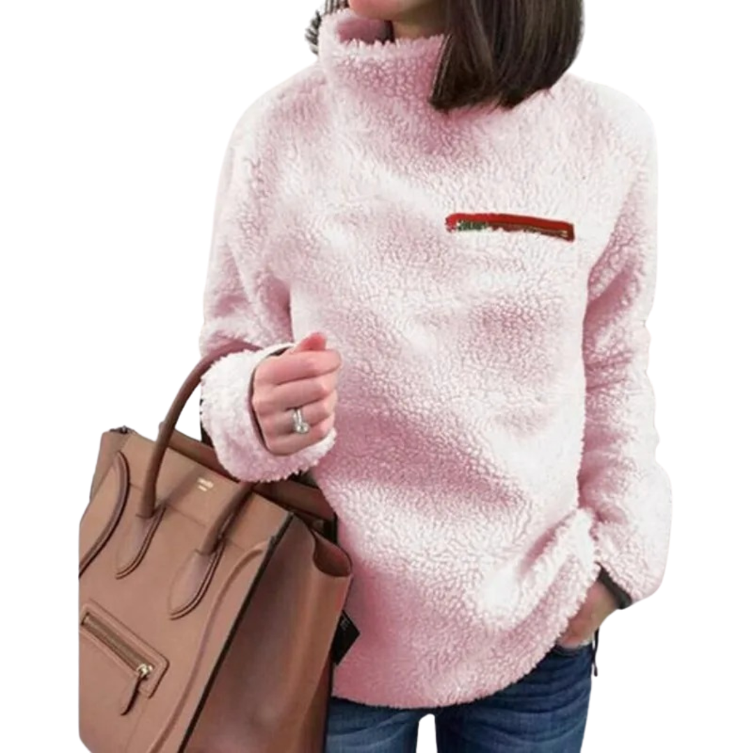 Pull à col roulé super doux