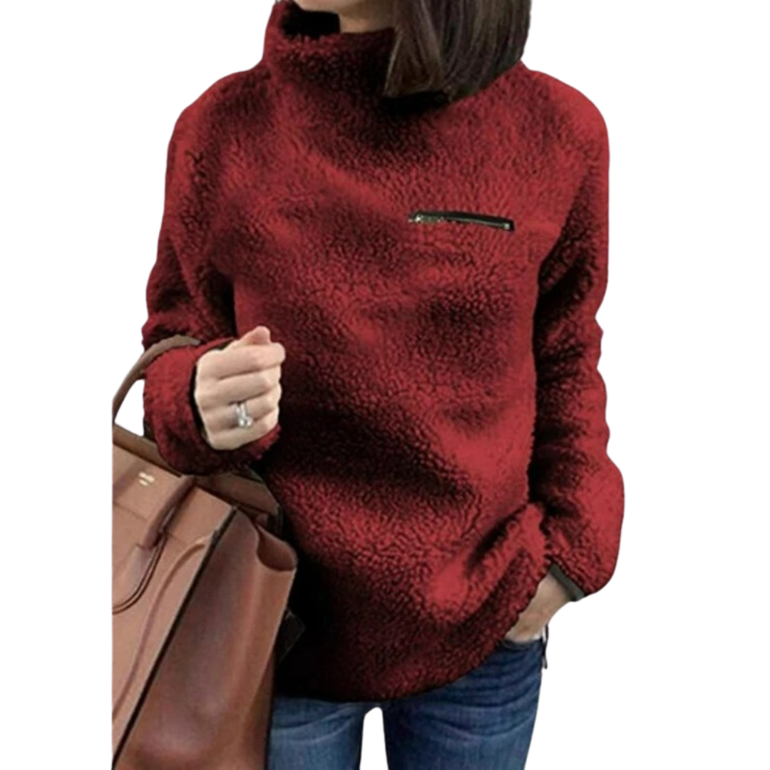 Pull à col roulé super doux